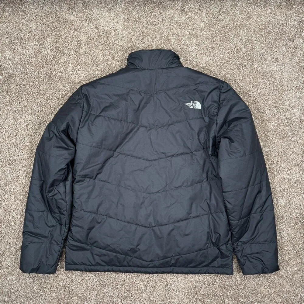 The North Face Jacket Men Large TNF Black Junction Insulated NF0A3XB7 Full Zip